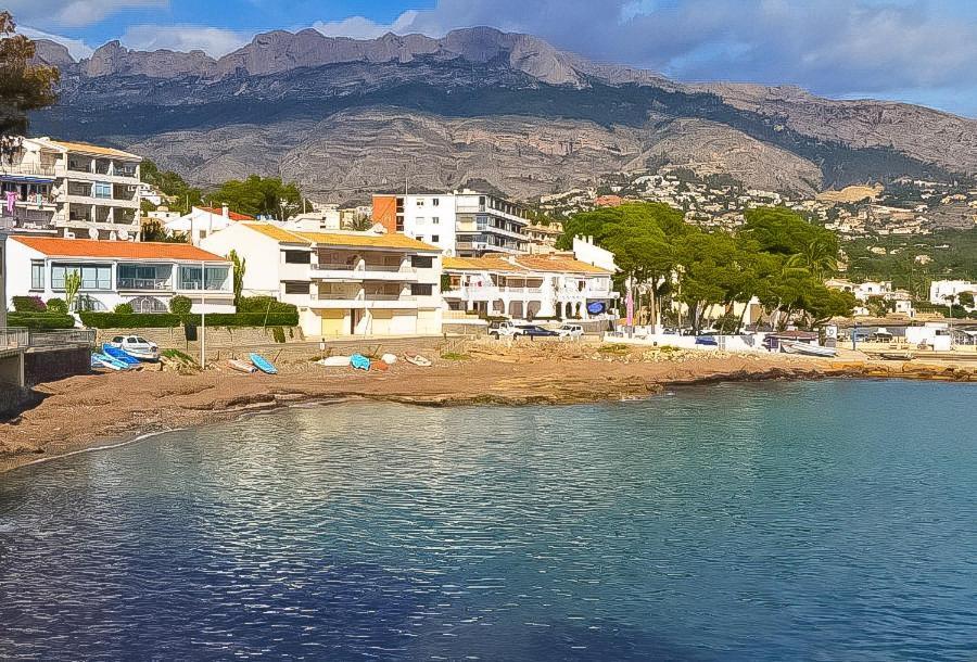 Apartamento Primera Linea Con Acceso Privado A La Playa Altea Kültér fotó